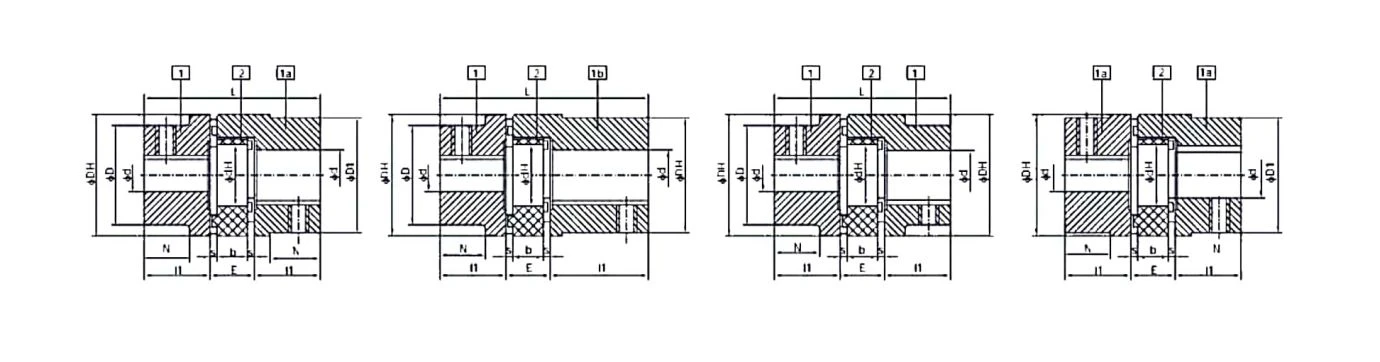 ANSI GE Type Couplings steel ANSI GE Type Couplings steel