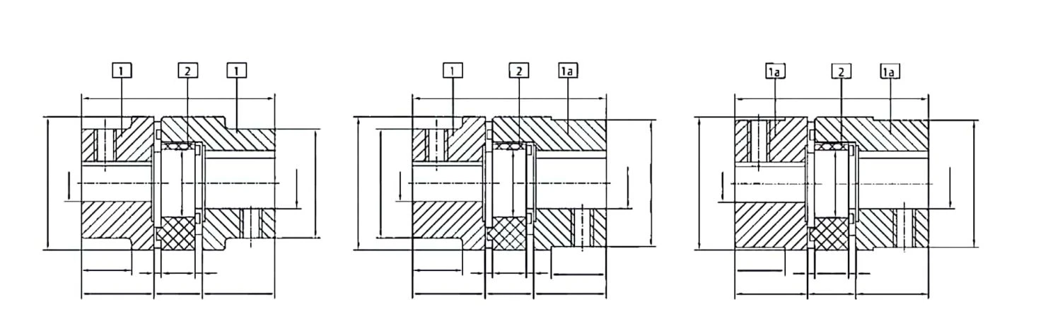 DIN GE Type Couplings AL DIN GE Type Couplings AL